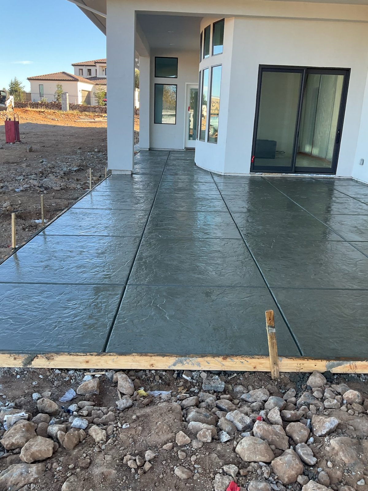 Concrete patios